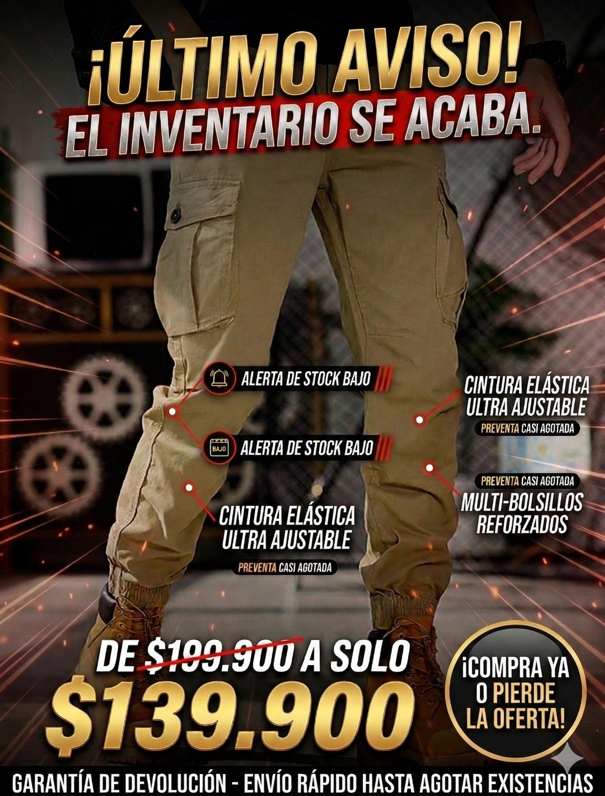 PANTALON TITAN CARGO🤩🔥